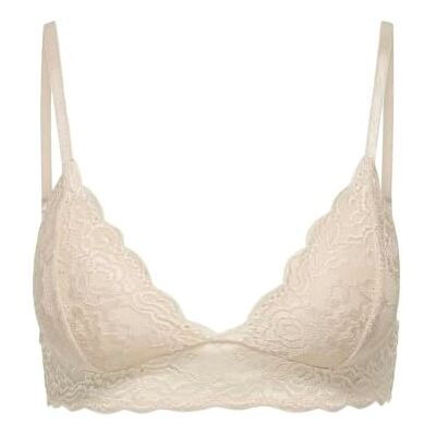 ONLY Onlchloe Lace Padded Bralette Acc, persika taffy, S ONLY Onlchloe Lace Padded Bralette Acc, persika taffy, S