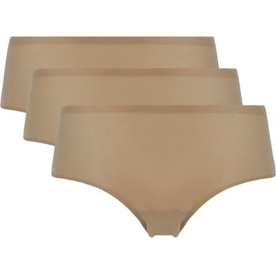 Chantelle mjuk stretch 3-pack sömlösa och icke-märkande shorts, även under trånga kläder, extremt bekväma och lätta Andra hudunderkläder för kvinnor en storlek från 36 till 44, naken, one size Chantelle mjuk stretch 3-pack sömlösa och icke-märkande shorts, även under trånga kläder, extremt bekväma och lätta Andra hudunderkläder för kvinnor en storlek från 36 till 44, naken, one size