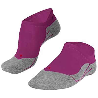 FALKE Dam löparstrumpor RU4 Endurance Invisible, bomull, 1 par, lila (rosa Dahlia 8692), 39–40 FALKE Dam löparstrumpor RU4 Endurance Invisible, bomull, 1 par, lila (rosa Dahlia 8692), 39–40