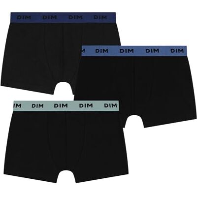 Dim Briefs Pojke, Lt Black Ct Flocon/svart Ct lila/svart Ct mörkblå, 8 �r Dim Briefs Pojke, Lt Black Ct Flocon/svart Ct lila/svart Ct mörkblå, 8 �r
