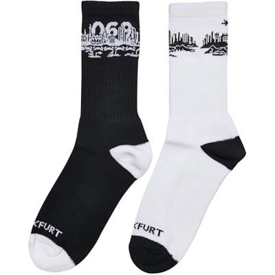 Tee Unisex strumpor Major City 069 strumpor 2-pack svart/vit 35–38, svart/vit, 35-38 EU Tee Unisex strumpor Major City 069 strumpor 2-pack svart/vit 35–38, svart/vit, 35-38 EU