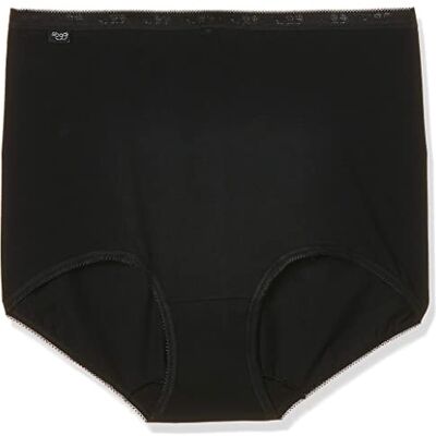Sloggi Basic Plus Maxi 3p Trosor, Svart, 38 EU Sloggi Basic Plus Maxi 3p Trosor, Svart, 38 EU