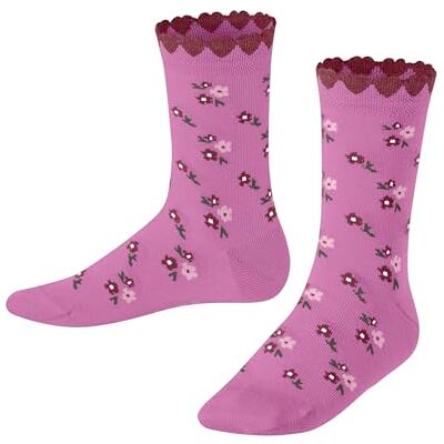 FALKE unisex barnstrumpor Ditsy Flowers K så bomull mönstrad 1 par, röd läppstift 8350, 39-42, Röd läppstift 8350, 39-42 FALKE unisex barnstrumpor Ditsy Flowers K så bomull mönstrad 1 par, röd läppstift 8350, 39-42, Röd läppstift 8350, 39-42