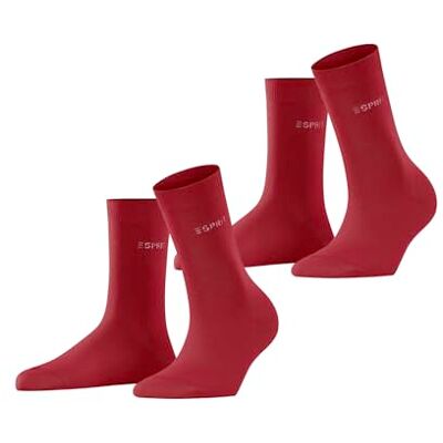 ESPRIT dam Uni 2-Pack Strumpor bomull andningsaktiv ESPRIT dam Uni 2-Pack Strumpor bomull andningsaktiv