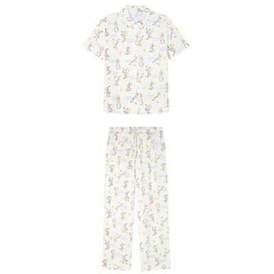 women'secret Long Pyjamas Multilicense Nostalgi Petter Rabbit Pyjamas för kvinnor, Vit, XS women'secret Long Pyjamas Multilicense Nostalgi Petter Rabbit Pyjamas för kvinnor, Vit, XS