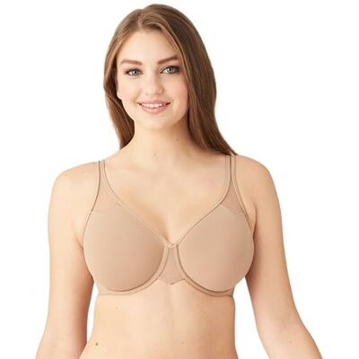 Wacoal Dam plymbehå, ogenomskinlig, Beige (Moka), 75E Wacoal Dam plymbehå, ogenomskinlig, Beige (Moka), 75E