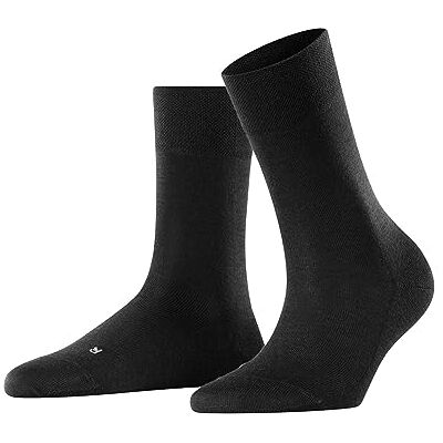 FALKE dam Strumpor Sensitive New York W So lyocell med mjuka toppar 1 par, Svart Black 3000, 35-38 FALKE dam Strumpor Sensitive New York W So lyocell med mjuka toppar 1 par, Svart Black 3000, 35-38