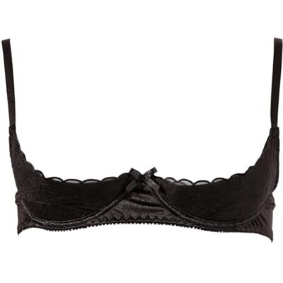 COTTELLI Lingerie Basic Shelf Behå för kvinnor, Svart, 75C COTTELLI Lingerie Basic Shelf Behå för kvinnor, Svart, 75C