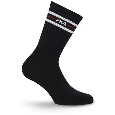 FILA Unisex F9092 strumpor uni strumpor (förpackning med 3) svart 39-42 FILA Unisex F9092 strumpor uni strumpor (förpackning med 3) svart 39-42