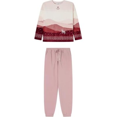 women'secret Pijama Largo La Vecina Rubia pyjamas, rosa, S dam women'secret Pijama Largo La Vecina Rubia pyjamas, rosa, S dam