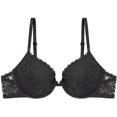 women'secret Vadderad BH med full täckning, kol, 85D, Grå, 85D women'secret Vadderad BH med full täckning, kol, 85D, Grå, 85D