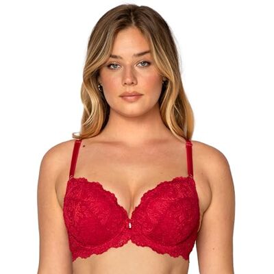 Smart & Sexy Smart & sexig signatur spets push-up BH för kvinnor, 70A Smart & Sexy Smart & sexig signatur spets push-up BH för kvinnor, 70A