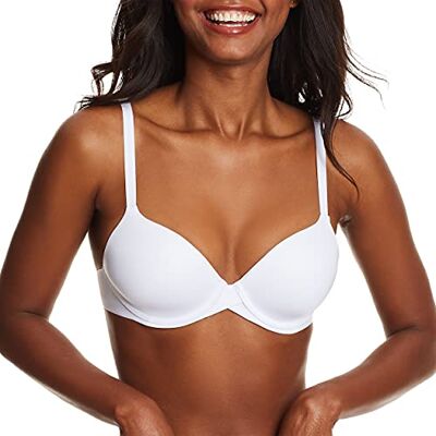 Maidenform Dam BH med halvkupa, Vit, 70B Maidenform Dam BH med halvkupa, Vit, 70B