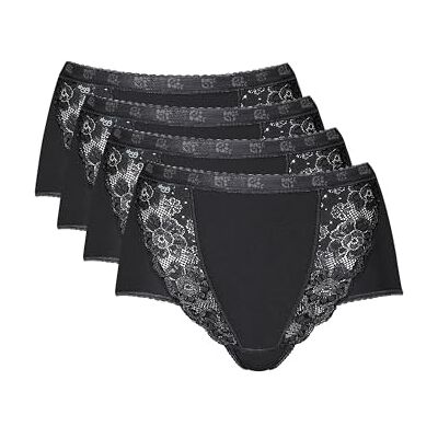 Sloggi dam Chic Maxi 4p Slip (4-pack) Sloggi dam Chic Maxi 4p Slip (4-pack)