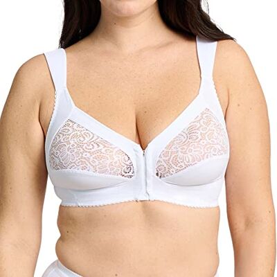Sans Complexe Clara-Soutien Gorge Classique Sans Armature icke-trådbunden BH, vit (Blanc GCC), 34D (storlek: 90/105D), Vit (vit Gcc), 75D Sans Complexe Clara-Soutien Gorge Classique Sans Armature icke-trådbunden BH, vit (Blanc GCC), 34D (storlek: 90/105D), Vit (vit Gcc), 75D