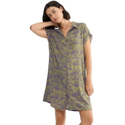 Triumph Women's Boyfriend Fit NDW X Nightgown, grön mörk kombination, 42 Triumph Women's Boyfriend Fit NDW X Nightgown, grön mörk kombination, 42