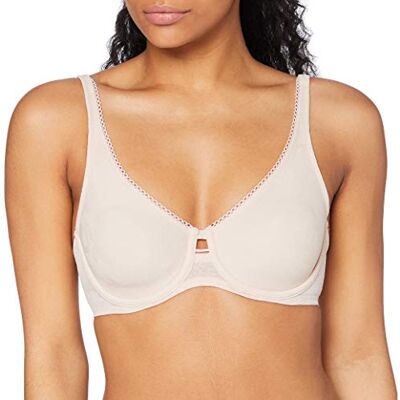 Triumph dam Minimizer-BH Wild Rose Sensation W01, Naken beige, 75D Triumph dam Minimizer-BH Wild Rose Sensation W01, Naken beige, 75D