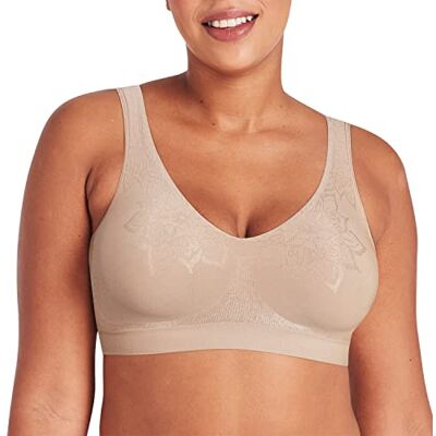 Bali Dam Comfort Revolution ComfortFlex Fit Trådlös BH Df3484, Almond Aztec, XXL Bali Dam Comfort Revolution ComfortFlex Fit Trådlös BH Df3484, Almond Aztec, XXL