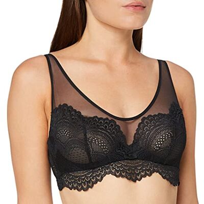 Triumph Dam Beauty Full Darling W bygel-BH, Svart (svart 0004), 70F Triumph Dam Beauty Full Darling W bygel-BH, Svart (svart 0004), 70F