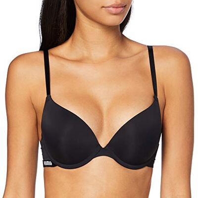 PUMA Dam push-up bh, svart, 70C PUMA Dam push-up bh, svart, 70C