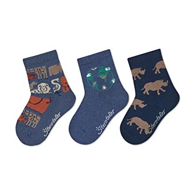 Sterntaler unisex barn Strumpor 3-pack Safari Strumpor Sterntaler unisex barn Strumpor 3-pack Safari Strumpor