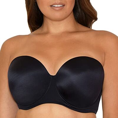 Curvy Kate Kurvig Kate Damen Smoothie Geformter BH, Svart, 100H Curvy Kate Kurvig Kate Damen Smoothie Geformter BH, Svart, 100H