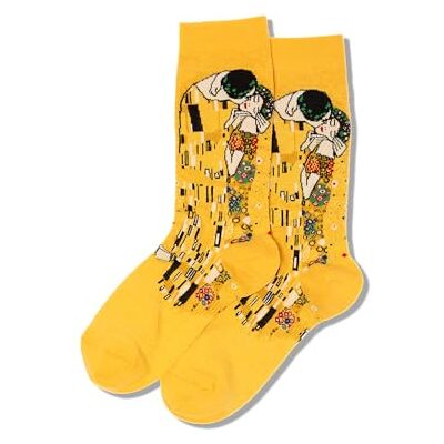 Hot Sox Dam Artist Series Crew Strumpor Strumpor, Solros, M Hot Sox Dam Artist Series Crew Strumpor Strumpor, Solros, M