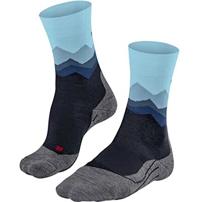 FALKE dam Vandringsstrumpor TK2 Explore W So ull funktionsmaterial tjock anti-blåsor 1 par, Blå Navy 6162-O Crest, 41-42 FALKE dam Vandringsstrumpor TK2 Explore W So ull funktionsmaterial tjock anti-blåsor 1 par, Blå Navy 6162-O Crest, 41-42