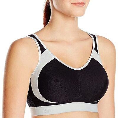 Anita Extrem kontroll sport-BH för kvinnor, svart, 70G Anita Extrem kontroll sport-BH för kvinnor, svart, 70G