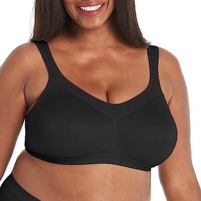 Playtex Full täckning BH för kvinnor, Svart, 90F Playtex Full täckning BH för kvinnor, Svart, 90F