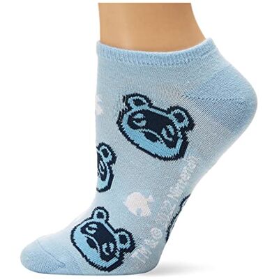 Nintendo kvinnor djur crossing 5-pack No Show Socks Animal Crossing 5-pack No Show Socks, Blå grå multi, Fits Sock Size 9-11; Fits Shoe Size 4-10.5 Nintendo kvinnor djur crossing 5-pack No Show Socks Animal Crossing 5-pack No Show Socks, Blå grå multi, Fits Sock Size 9-11; Fits Shoe Size 4-10.5