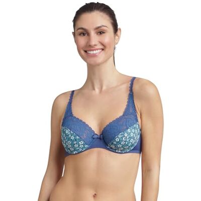 Playtex Flower Elegance dam mikrofiber bygel-BH x 1 Playtex Flower Elegance dam mikrofiber bygel-BH x 1
