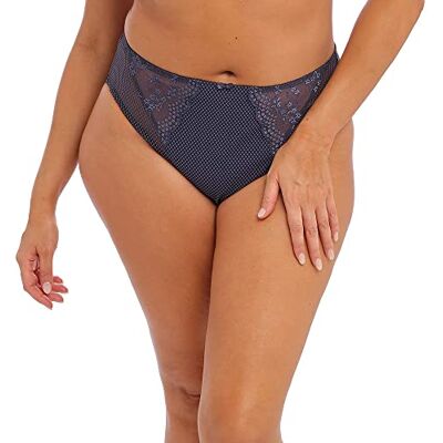 Elomi Women's Charley High Leg Brief, Storm, Large Elomi Women's Charley High Leg Brief, Storm, Large