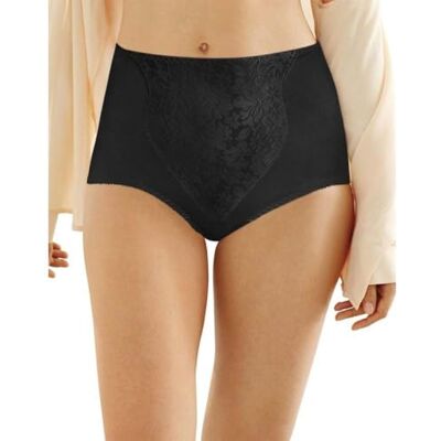 Bali DFX372 Shapewear för kvinnor, dubbelstöd, lätt kontroll, trosor med spets, Fajas, 2 st, Svart, 3XL Bali DFX372 Shapewear för kvinnor, dubbelstöd, lätt kontroll, trosor med spets, Fajas, 2 st, Svart, 3XL