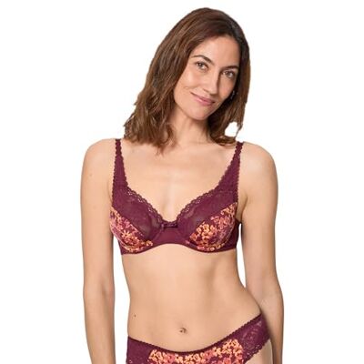 Playtex Mikrofiberbehå dam x 1, Färg: blå, 85E Playtex Mikrofiberbehå dam x 1, Färg: blå, 85E