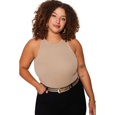 Trendyol Plus Size Undertröja – beige, mink, XL, Mink, XL Plus Trendyol Plus Size Undertröja – beige, mink, XL, Mink, XL Plus