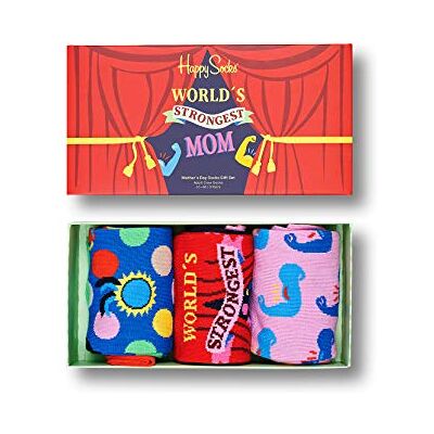 Happy Socks Blå strumpor – bomullsstrumpor i roliga presentförpackningar – strumpor för män och kvinnor, flerfärgad, 41-46 EU Happy Socks Blå strumpor – bomullsstrumpor i roliga presentförpackningar – strumpor för män och kvinnor, flerfärgad, 41-46 EU