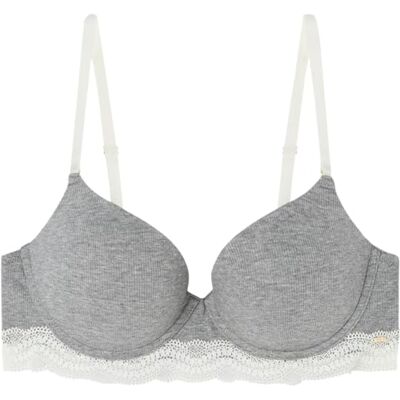 women'secret Push up bh, ljusgrå, 90C, Grå, 90C women'secret Push up bh, ljusgrå, 90C, Grå, 90C