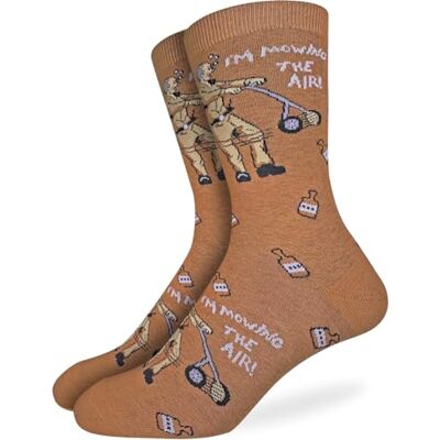 Good Luck Sock Men's Trailer Park Boys, Mr. Lahey Mowing Air Socks, Adult Good Luck Sock Men's Trailer Park Boys, Mr. Lahey Mowing Air Socks, Adult