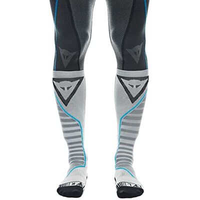 Dainese Unisex torr lång motorcykel strumpor lång sommar, svart/blå, 39-41 EU Dainese Unisex torr lång motorcykel strumpor lång sommar, svart/blå, 39-41 EU