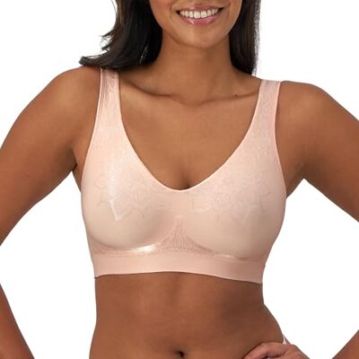 Bali dam komfort revolution bygellös BH med intelligenta storlekar knappfri (1-pack), light buff aztec, XXL Bali dam komfort revolution bygellös BH med intelligenta storlekar knappfri (1-pack), light buff aztec, XXL