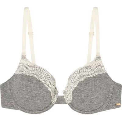 women'secret Kvinnohemlig dam-bh, Grå, 75C women'secret Kvinnohemlig dam-bh, Grå, 75C