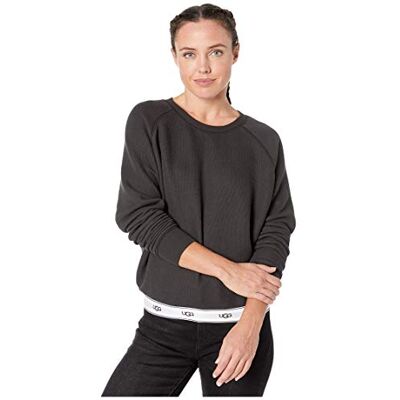 UGG Nena pyjamas topp för kvinnor, Svart, XS UGG Nena pyjamas topp för kvinnor, Svart, XS