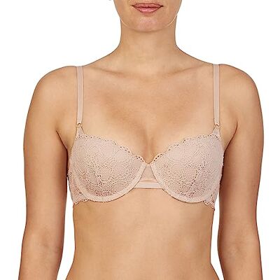 DKNY Bralette, BH, transparent, bygellös, med mjuka kupor DKNY Bralette, BH, transparent, bygellös, med mjuka kupor