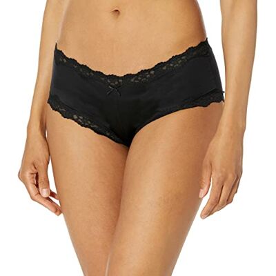 Maidenform Dam fräcka hipster underkläder, spets hipster trosor sexiga underkläder för kvinnor, 3-pack hipster trosor, Vitt roséguld/blekrosa Rg/Svart Rg, S Maidenform Dam fräcka hipster underkläder, spets hipster trosor sexiga underkläder för kvinnor, 3-pack hipster trosor, Vitt roséguld/blekrosa Rg/Svart Rg, S