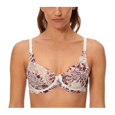 Playtex Flower Elegance BH med spets ringar linje Sofistication Kvinna x1, Flerfärgad (Ivory Dhalia), 105D Playtex Flower Elegance BH med spets ringar linje Sofistication Kvinna x1, Flerfärgad (Ivory Dhalia), 105D