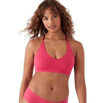 True & Co Dam True Body Triangel spets och racerback BH, ogenomskinlig, hallon, S (32C/D/34A/B), HALLON, S (32C/D/34A/B) True & Co Dam True Body Triangel spets och racerback BH, ogenomskinlig, hallon, S (32C/D/34A/B), HALLON, S (32C/D/34A/B)