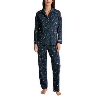CALIDA Sweet Dreams pyjamas-set för kvinnor, Peacoat blå, 40-42 CALIDA Sweet Dreams pyjamas-set för kvinnor, Peacoat blå, 40-42