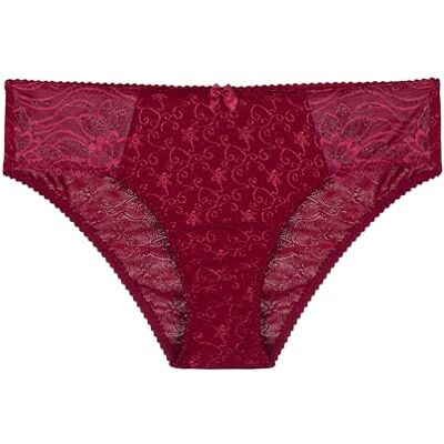 DORINA Philippa klassiska hipstertrosor för kvinnor röd, storlek XS Mjuk, andningsbar, vardaglig komfort DORINA Philippa klassiska hipstertrosor för kvinnor röd, storlek XS Mjuk, andningsbar, vardaglig komfort