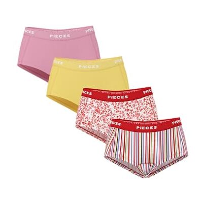 PIECES Pclogo Lady 4-pack Bc PIECES Pclogo Lady 4-pack Bc